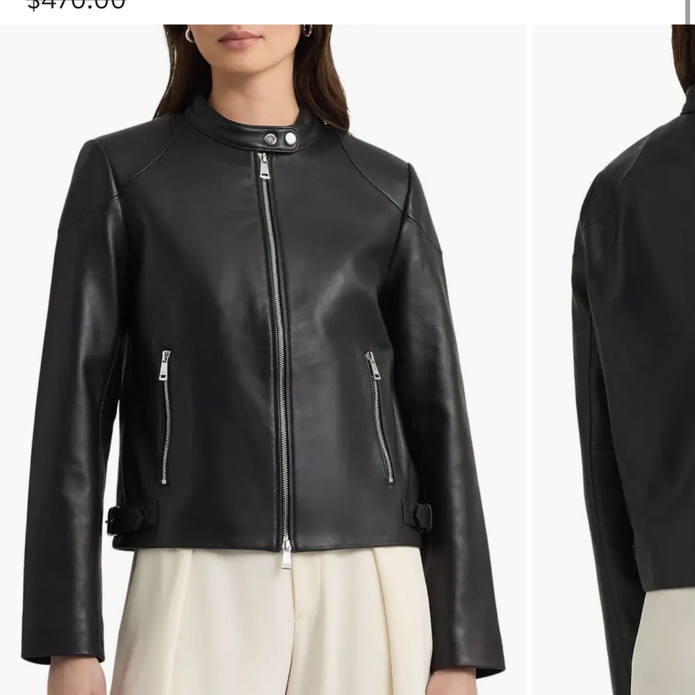 Gorgeous Ralph Lauren leather jacket - Picture 9 of 10